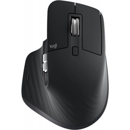 Logitech MX Master 3 vezeték nélküli fekete egér (Újracsomagolt)