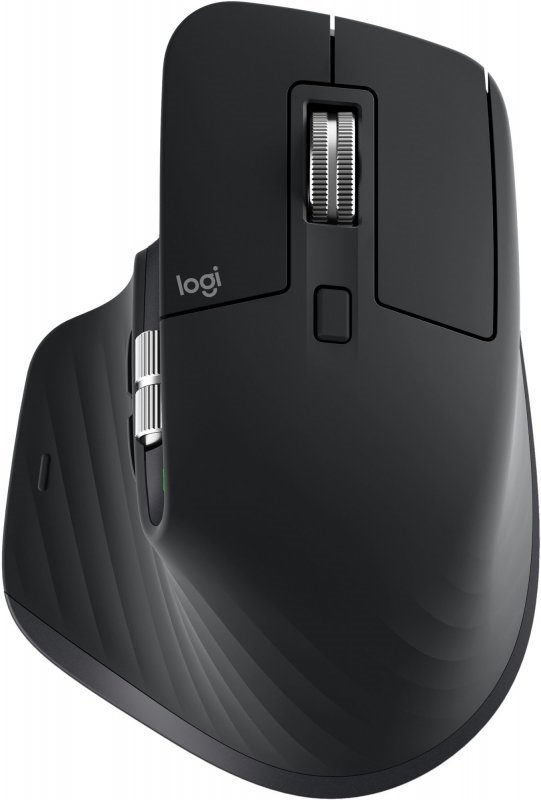 Logitech MX Master 3 vezeték nélküli fekete egér