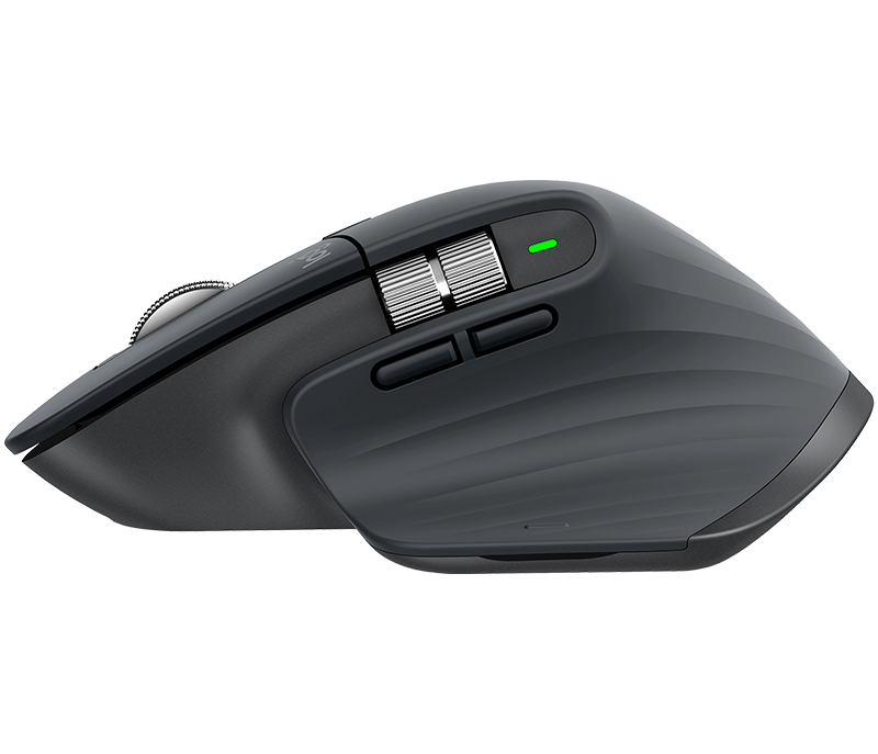 Logitech MX Master 3 vezeték nélküli grafitszürke egér