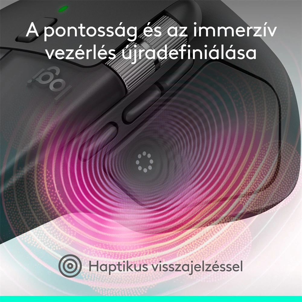 Logitech MX Master 4 for MAC vezeték nélküli fekete egér