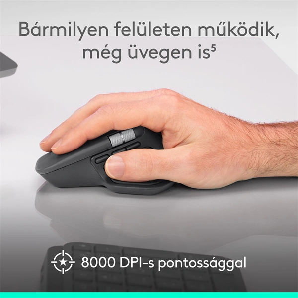 Logitech MX Master 4 for MAC vezeték nélküli fekete egér