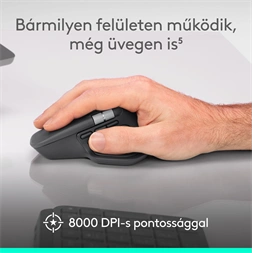 Logitech MX Master 4 for MAC vezeték nélküli fekete egér