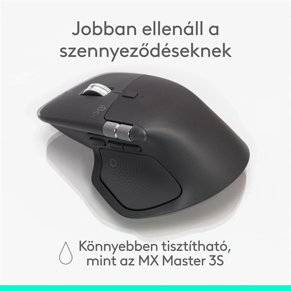 Logitech MX Master 4 for MAC vezeték nélküli fekete egér