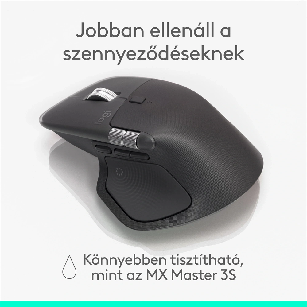 Logitech MX Master 4 for MAC vezeték nélküli fekete egér