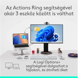 Logitech MX Master 4 for MAC vezeték nélküli fekete egér