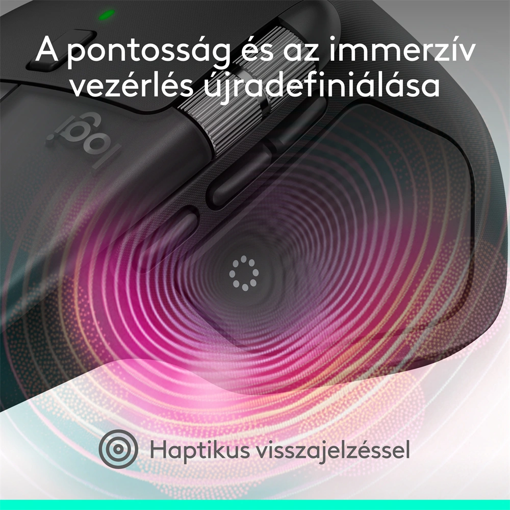 Logitech MX Master 4 for MAC vezeték nélküli fekete egér