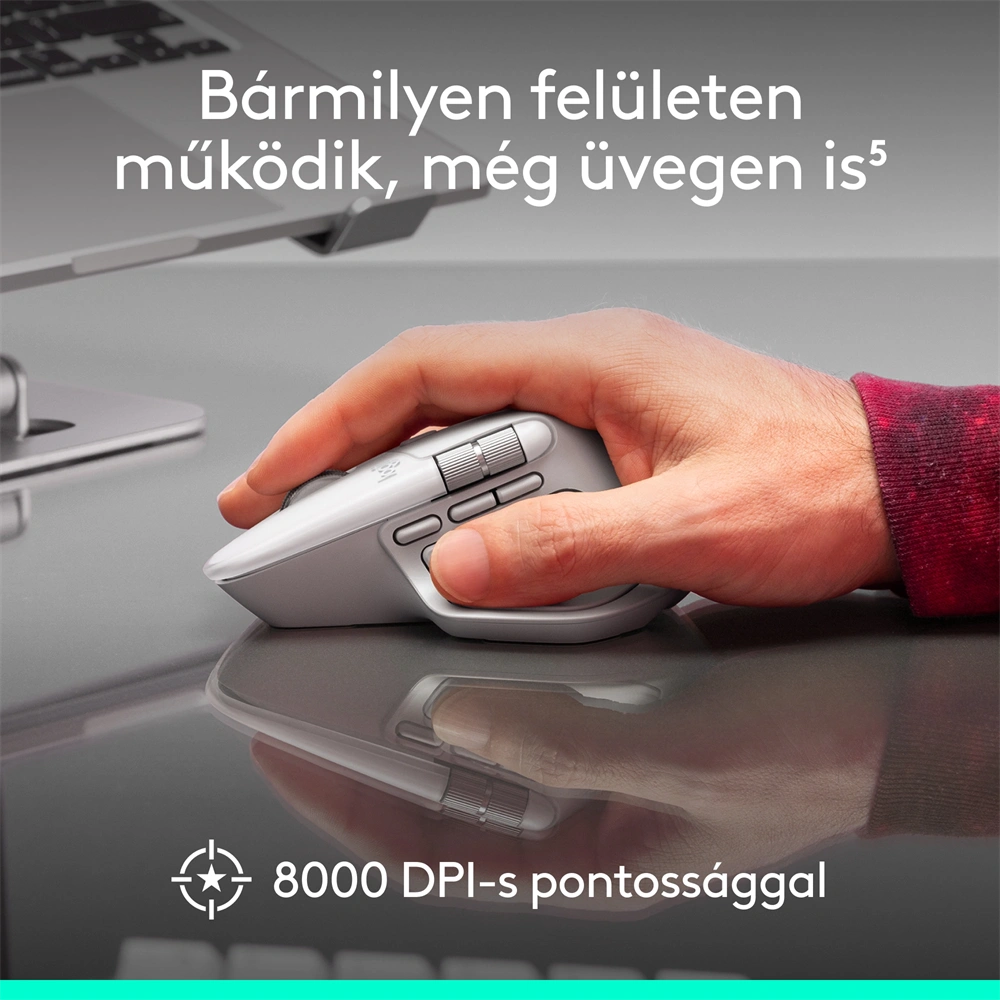 Logitech MX Master 4 for MAC vezeték nélküli fekete egér
