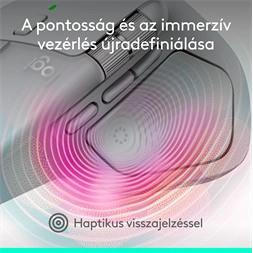 Logitech MX Master 4 for MAC vezeték nélküli halványszürke egér