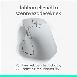 Logitech MX Master 4 for MAC vezeték nélküli halványszürke egér