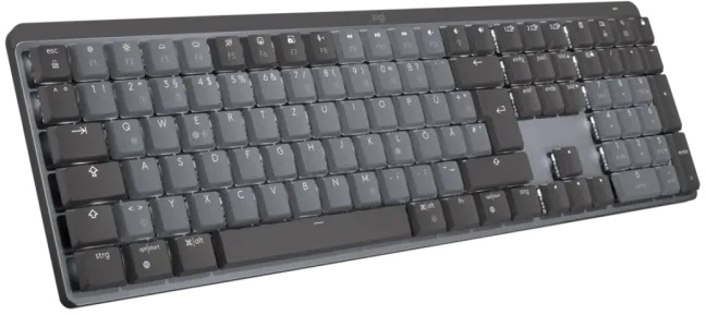 Logitech MX Mechanical Illuminated Performance (CLICKY) US grafitszürke vezeték nélküli billentyűzet