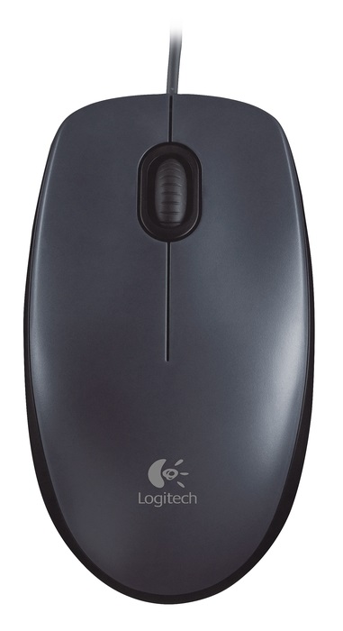 Logitech M90 USB fekete egér