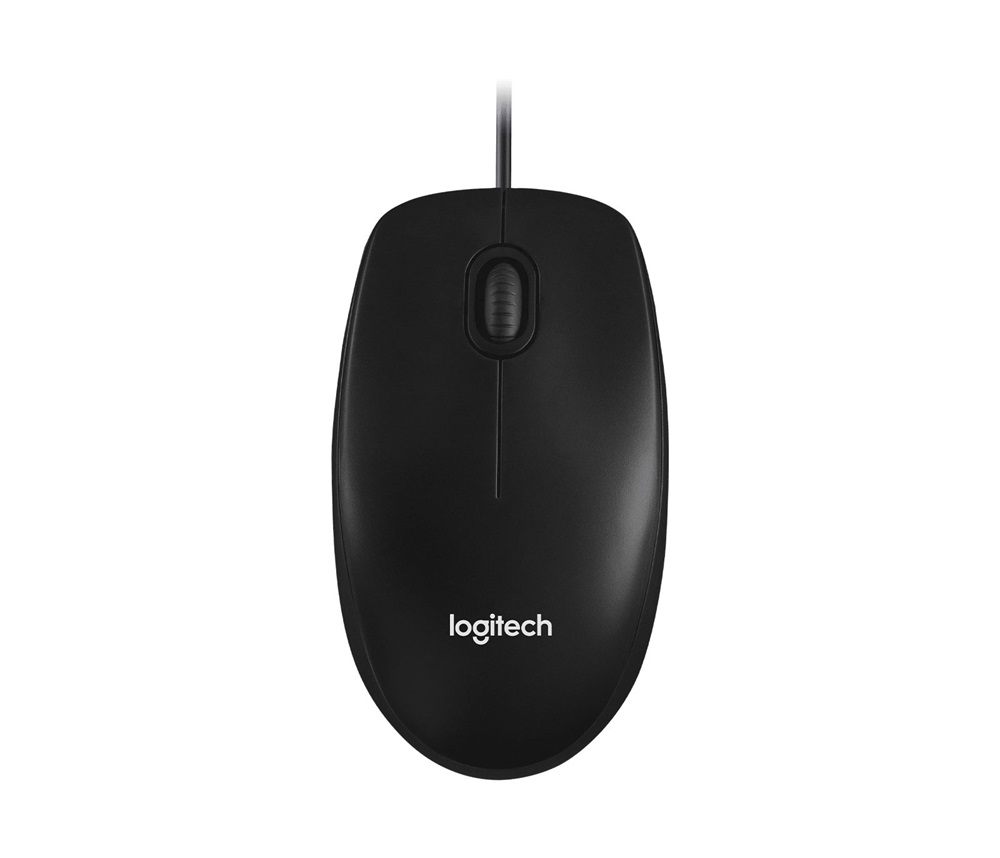 Logitech Mouse M100 vezetékes fekete egér