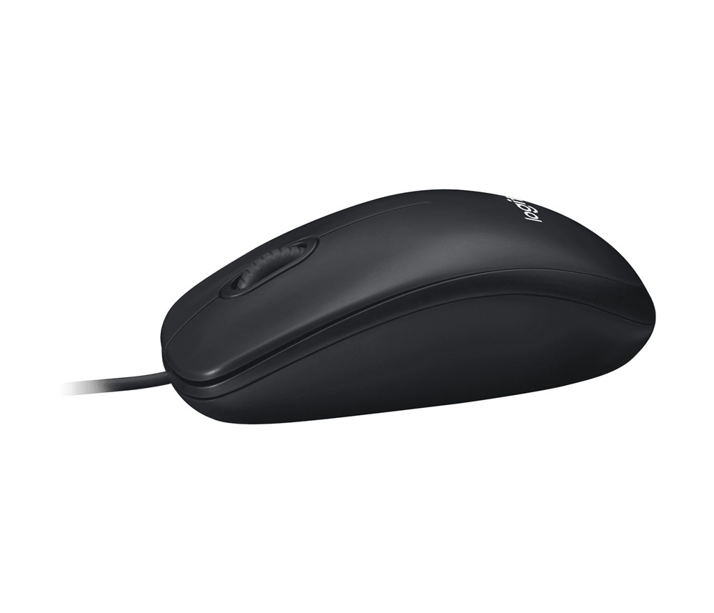 Logitech Mouse M100 vezetékes fekete egér