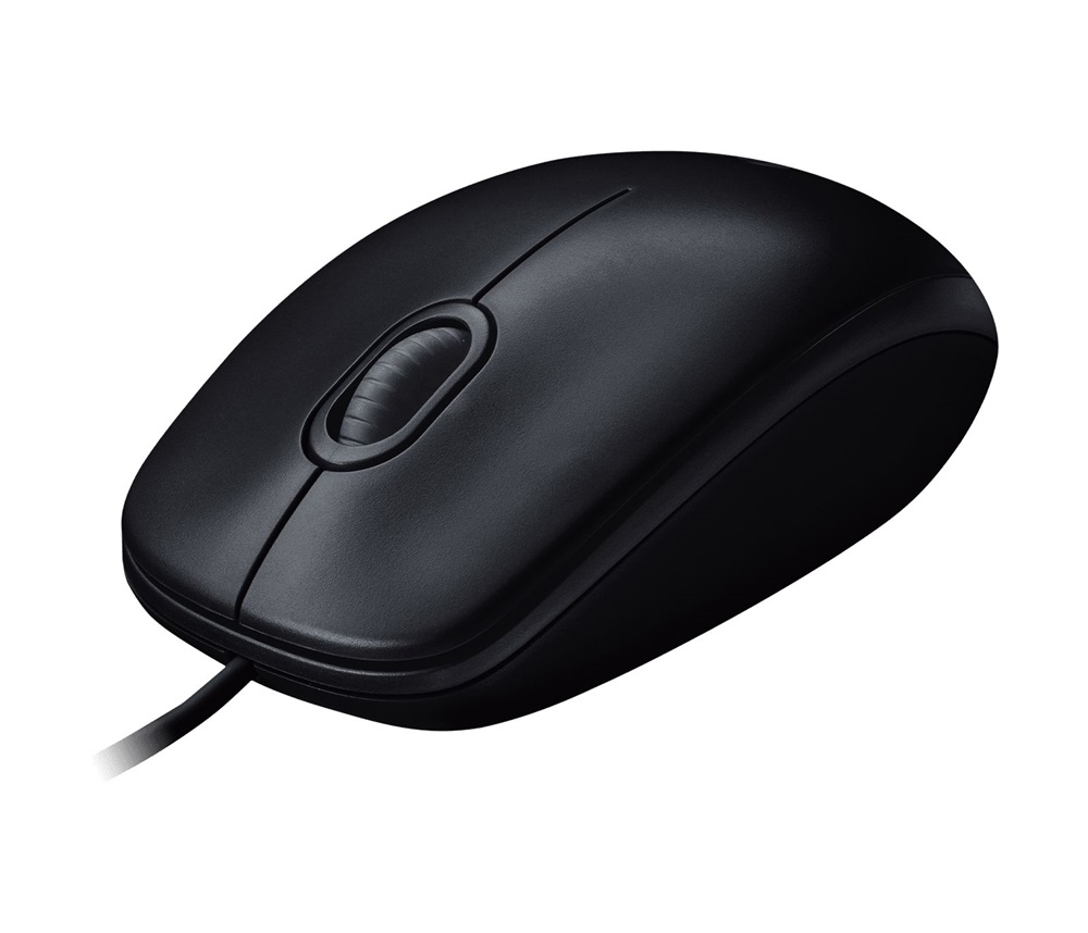 Logitech Mouse M100 vezetékes fekete egér
