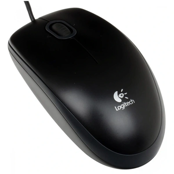 Logitech OEM B100 USB fekete egér