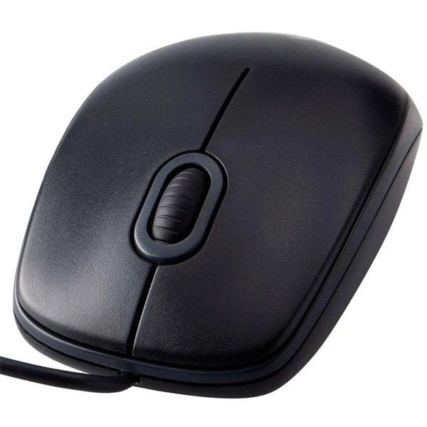 Logitech OEM B100 USB fekete egér