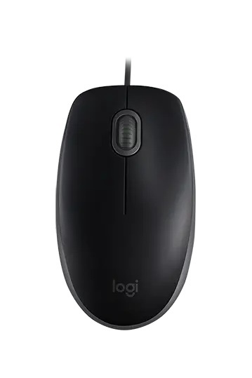 Logitech OEM B110 USB fekete egér