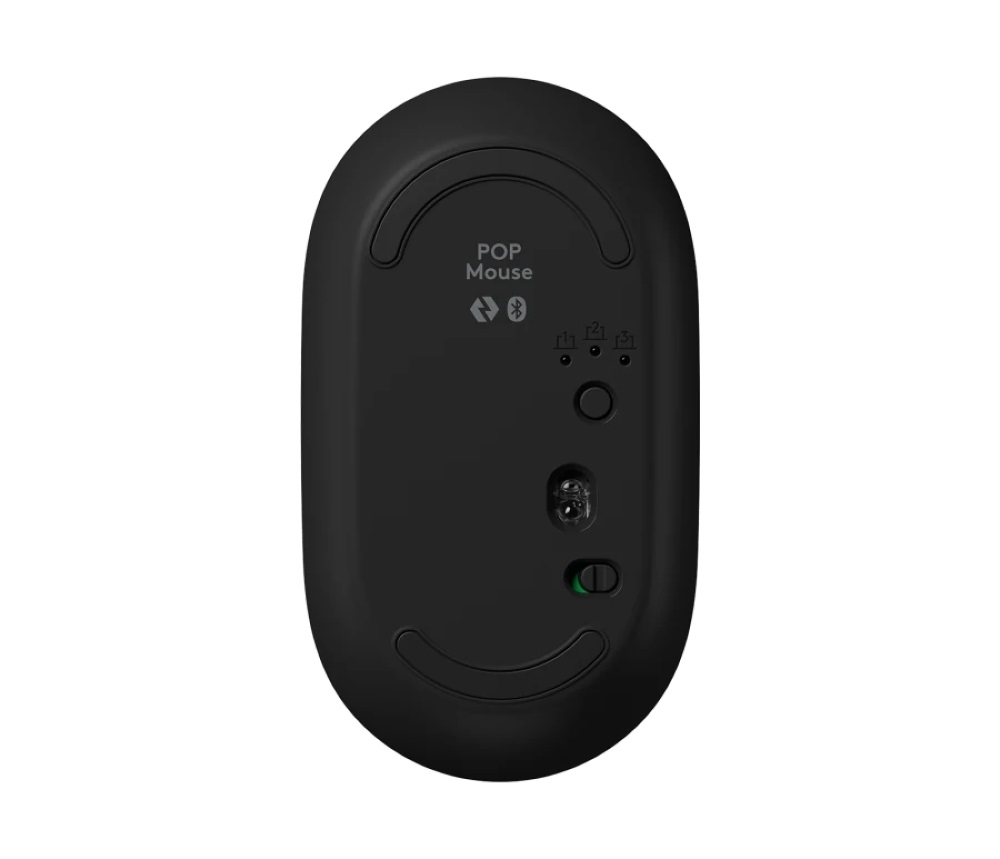 Logitech POP with emoji vezeték nélküli sárga egér