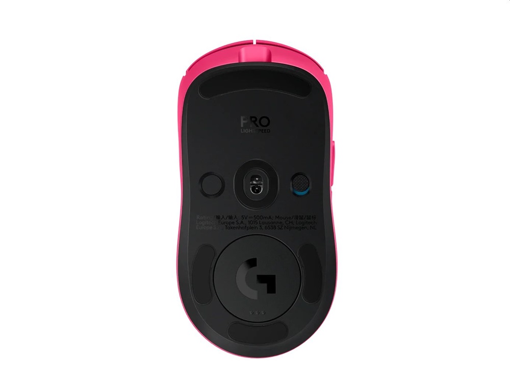 Logitech PRO 2 LIGHTSPEED vezeték nélküli rózsaszín egér