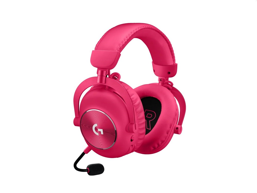 Logitech PRO X 2 LIGHTSPEED Wireless magenta gamer headset