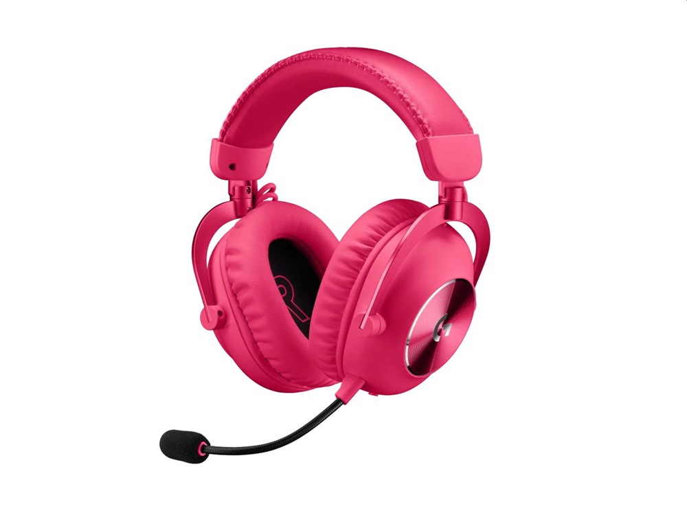 Logitech PRO X 2 LIGHTSPEED Wireless magenta gamer headset
