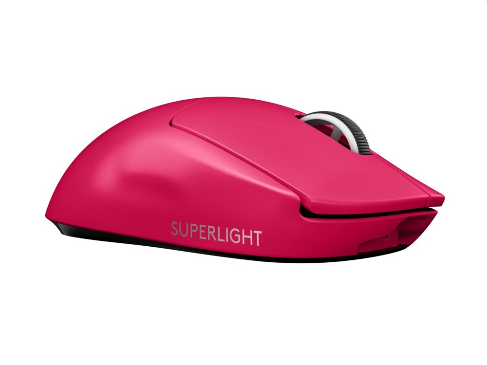 Logitech PRO X SUPERLIGHT vezeték nélklüli magenta gamer egér