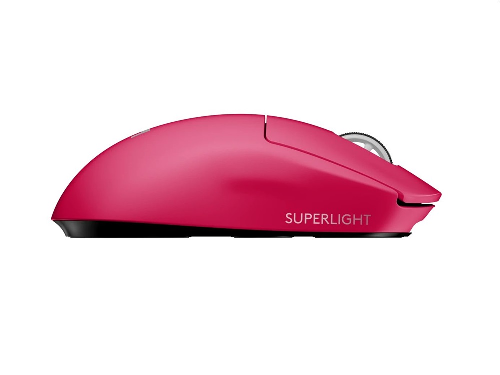 Logitech PRO X SUPERLIGHT vezeték nélklüli magenta gamer egér