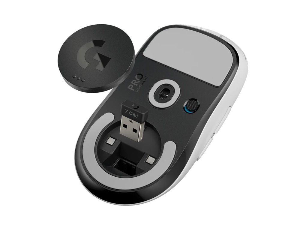 Logitech PRO X Superlight fehér vezeték nélküli egér