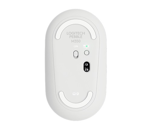 Logitech Pebble M350 Off-White vezeték nélküli BT egér