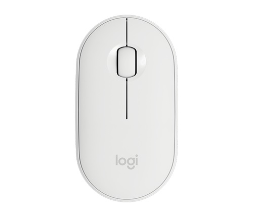 Logitech Pebble M350 Off-White vezeték nélküli BT egér