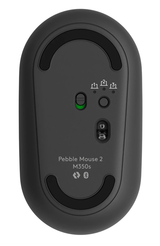 Logitech Pebble Mouse 2 vezeték nélküli grafit egér