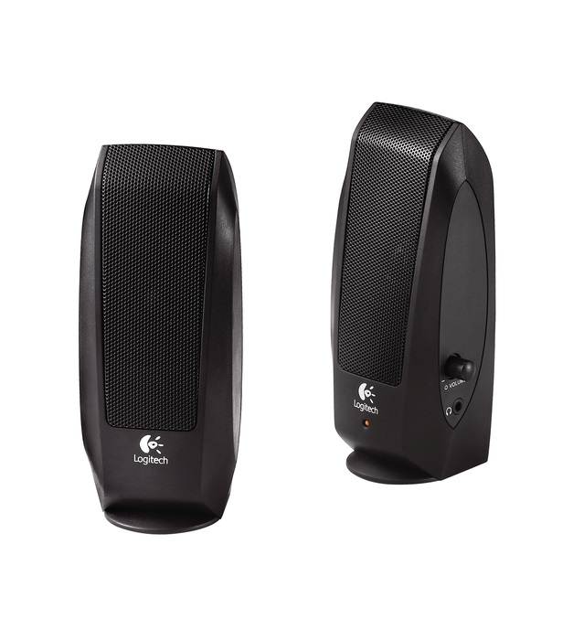 Logitech S120 jack 2.0 2,3W fekete hangszóró