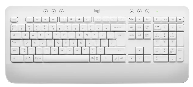 Logitech Signature K650 HUN vezeték nélküli fehér billentyűzet
