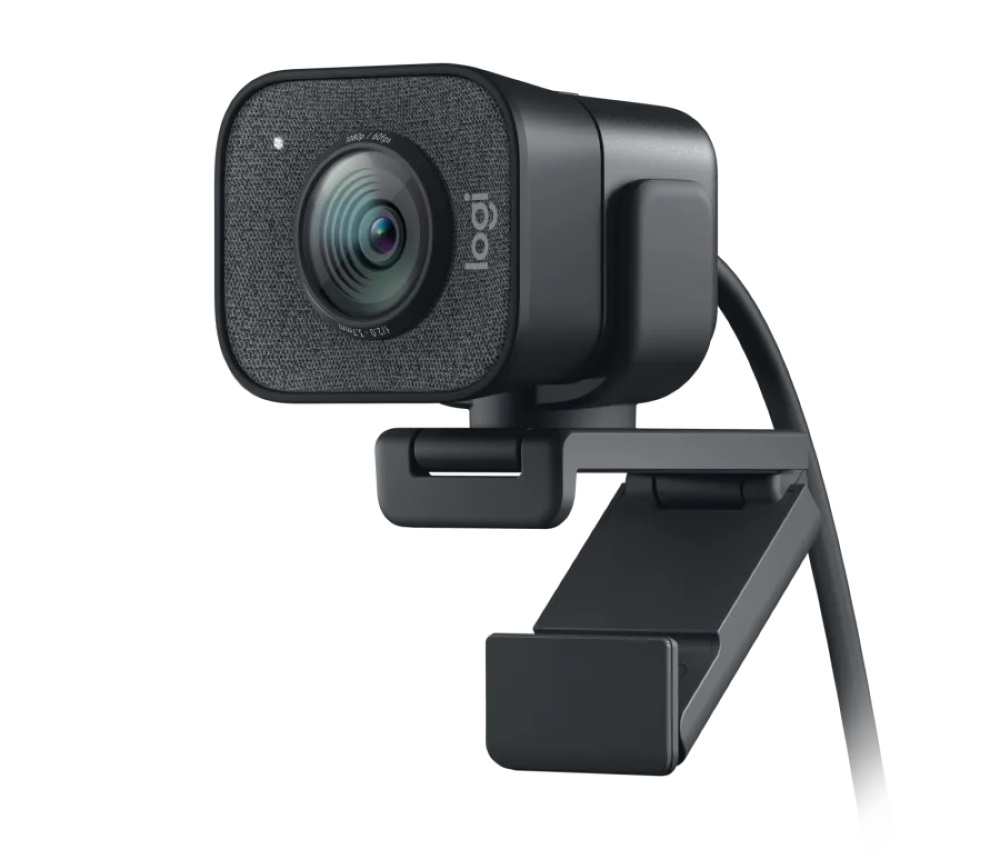 Logitech StreamCam 1080p mikrofonos grafitszürke webkamera