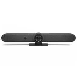 Logitech Rally Bar ConferenceCam rendszer (3840x2160 képpont, 90°-os látótér, mikrofon Ultra HD, fekete) webkamera