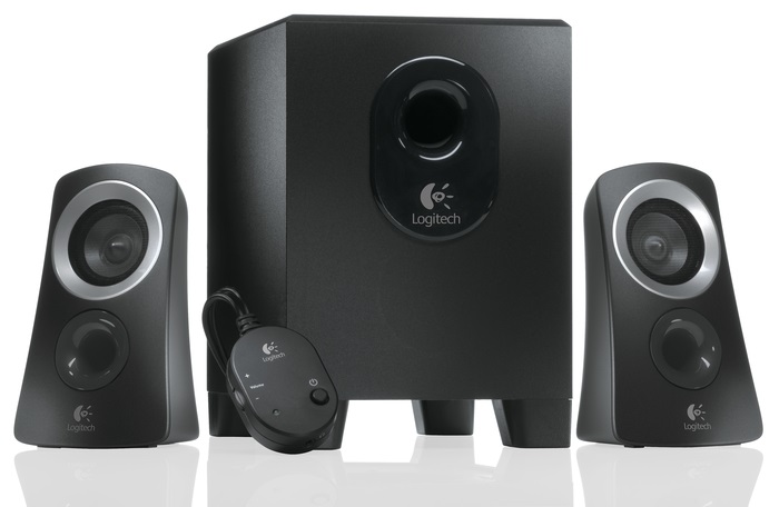 Logitech Z-313 jack 2.1 25W fekete hangszóró