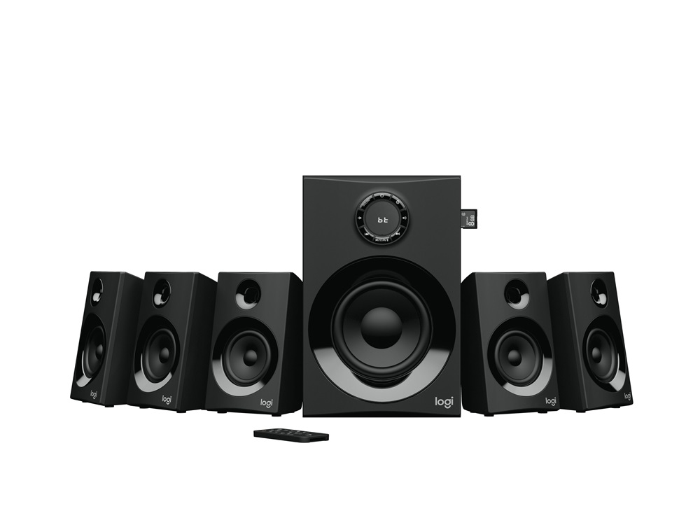 Logitech Z607 jack 5.1 160W Bluetooth FM fekete hangszóró