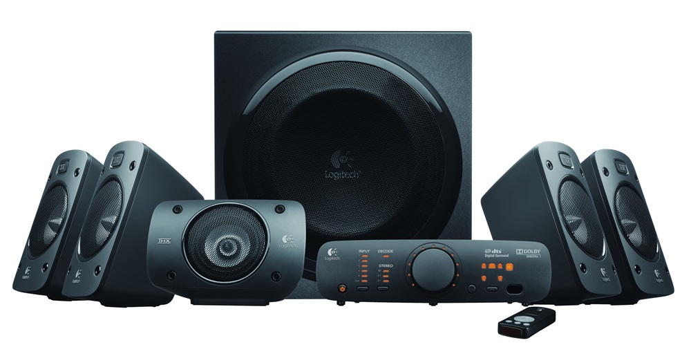 Logitech Z906 jack 5.1 fekete hangszóró