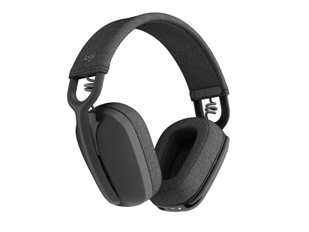 Logitech Zone Vibe 100 Bluetooth mikrofonos grafitszürke fejhallgató
