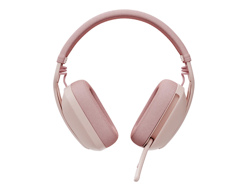 Logitech Zone Vibe 100 Bluetooth mikrofonos rózsaszín fejhallgató