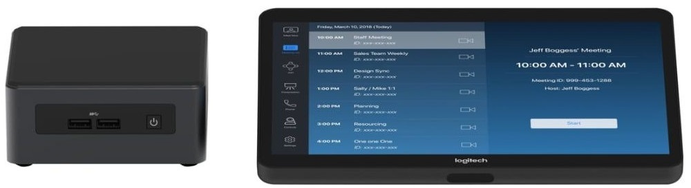 Logitech tárgyalótermi megoldások ZOOM Room Solution Base Package EU