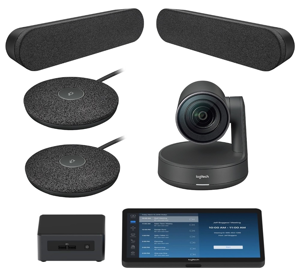 Logitech tárgyalótermi megoldások ZOOM Room Solution Large Room Solution EU