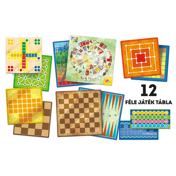 Ludoteca klasszikus játékok több, mint 60 féle - társasjáték gyűjtemény