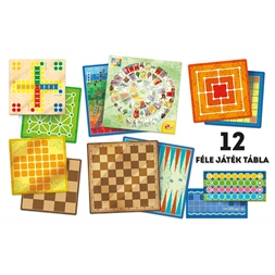 Ludoteca klasszikus játékok több, mint 60 féle - társasjáték gyűjtemény