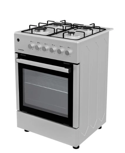 Luxell 663S-40FW fehér, szabadonálló, gáz, kombinált, főzőzóna: 4, tűzhely