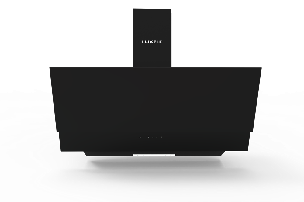 Luxell DA9-835 fekete, szabadonálló, döntött, méret:60 cm, zajszint:60 dB, páraelszívó