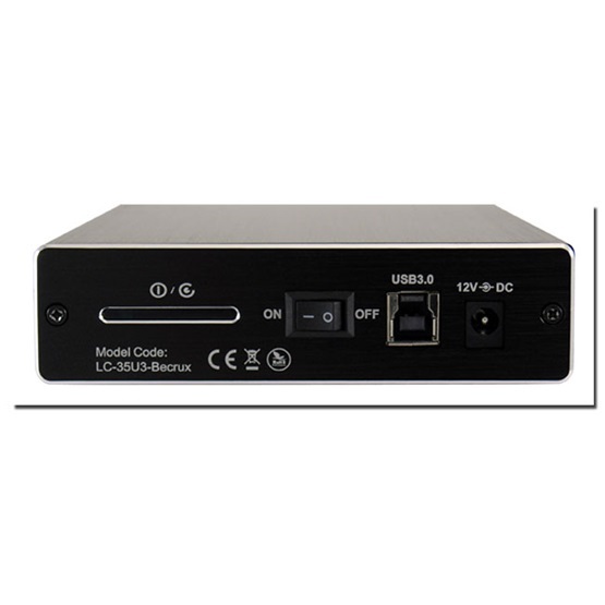 MBR LC Power Külső 3,5" LC-35U3 - Becrux