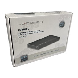 MBR LC Power Külső Ház 2,5" LC-25U3-C