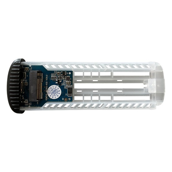 MBR LC Power Külső ház - USB 3.2 2x1 Type C - M.2 NVMe SSD - LC-M2-C-NVME-2