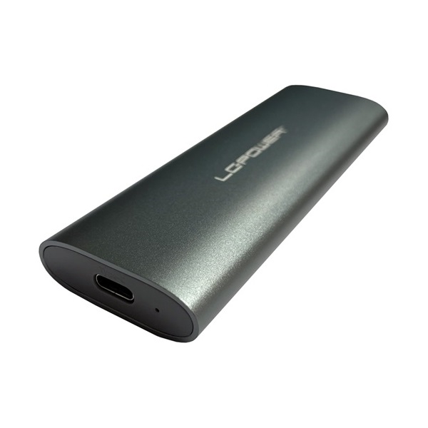 MBR LC Power Külső ház - USB 3.2 Type-C - NVMe vagy SATA M.2 - LC-M2-C-MULTI-2